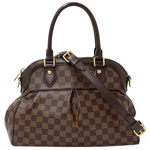 Louis Vuitton Damier Shoulder Bag 2way Trevi PM Brown