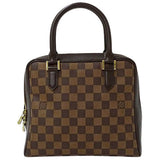 Louis Vuitton Damier Tote Bag Brera Brown