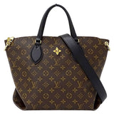 Louis Vuitton Monogram Tote Bag 2way Flower Zipped MM
