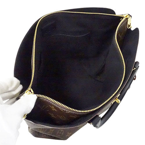 Louis Vuitton Monogram Tote Bag 2way Flower Zipped MM