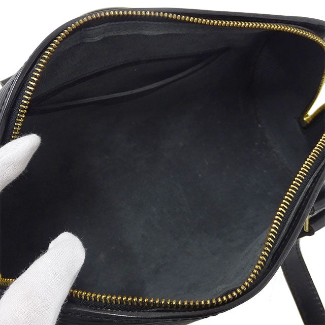 Louis Vuitton Bag Epi Handbag Soufflé Noir Black Pouch