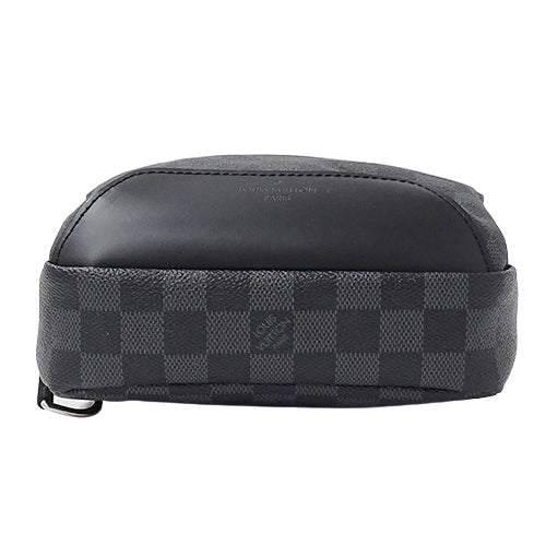 Louis Vuitton Damier Graphite Body Shoulder Bag Black