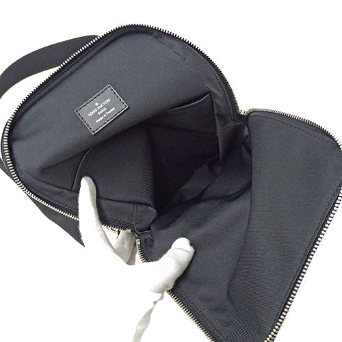 Louis Vuitton Damier Graphite Body Shoulder Bag Black