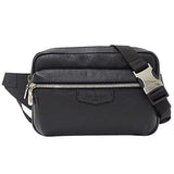 Louis Vuitton Body Waist Bag Outdoor Ardoise Gray Black