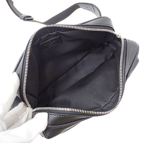 Louis Vuitton Body Waist Bag Outdoor Ardoise Gray Black
