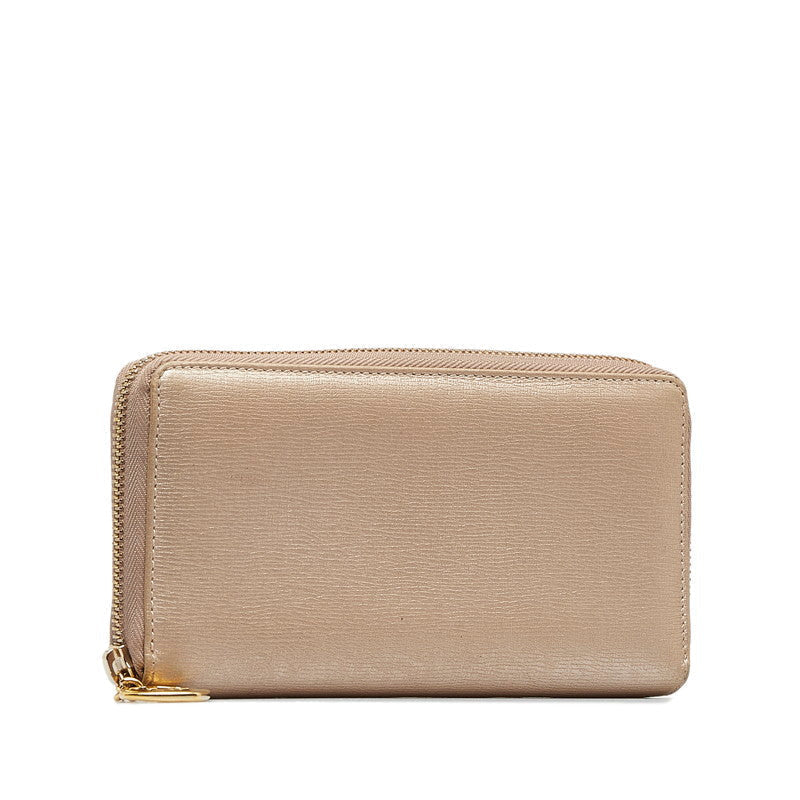 Gucci Lovely Heart Charm Leather Long Wallet