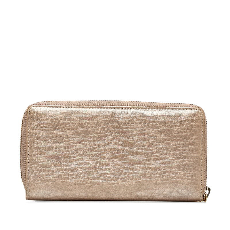 Gucci Lovely Heart Charm Leather Long Wallet