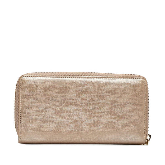 Gucci Lovely Heart Charm Leather Long Wallet