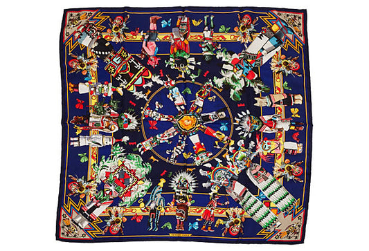 Hermes Kachinas Collectible Oliver Scarf