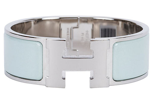 Hermes Vert Argile H Bracelet