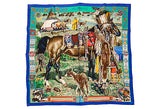 Hermes Les Cheyennes Scarf