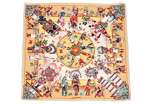 Hermes Kachinas Scarf