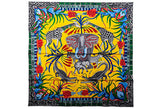 Hermes BN Savannah Animals Silk Scarf