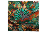 Hermes BNIB Tropical Zebra Silk Scarf