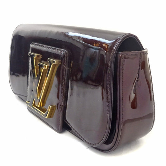 Louis Vuitton Pochette Soby Vernis Clutch Bag