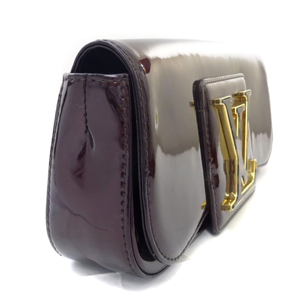 Louis Vuitton Pochette Soby Vernis Clutch Bag