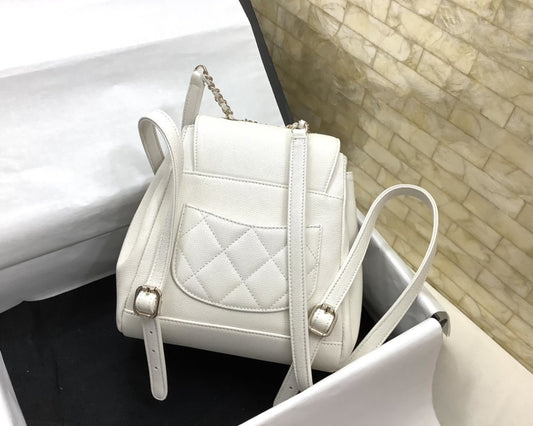 CHL - Small Affinity Backpack White For Women Bags 9.8in/25cm