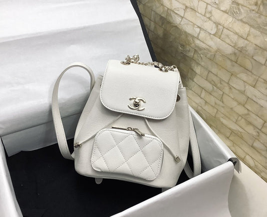 CHL - Small Affinity Backpack White For Women Bags 9.8in/25cm