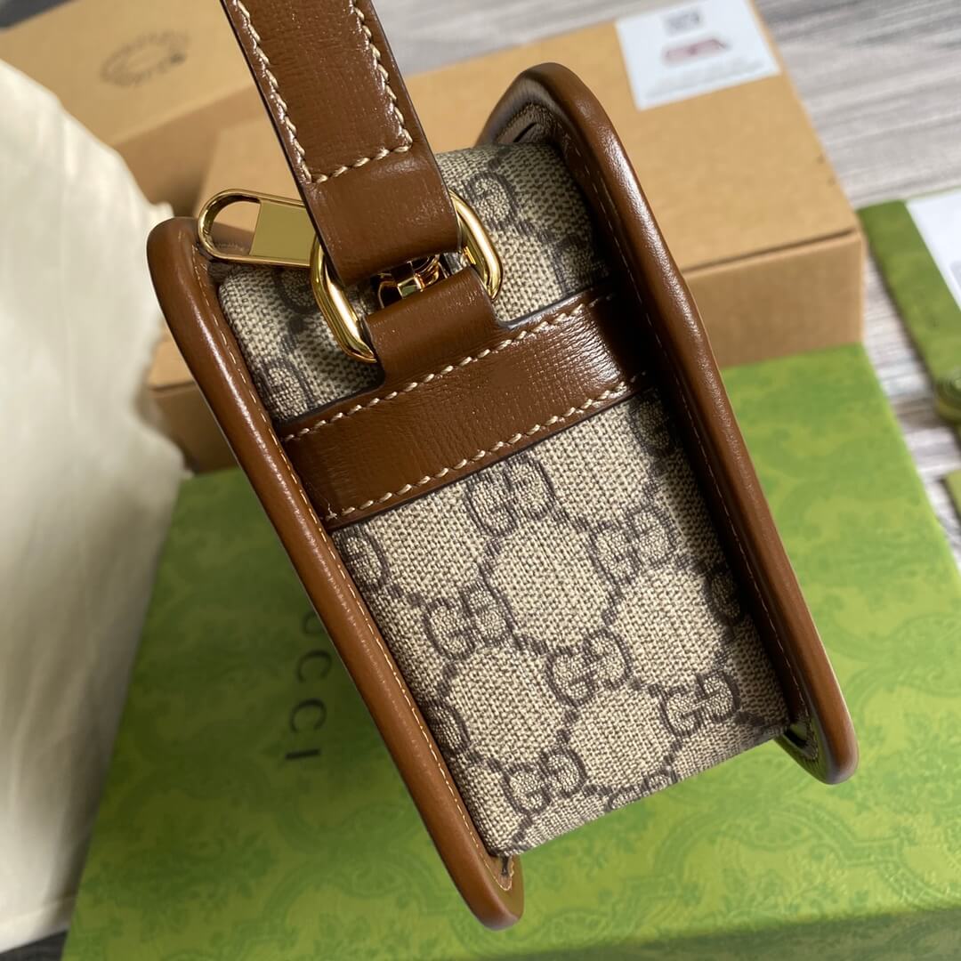 GC658551 shoulder bag black/pvc?brown/pvc