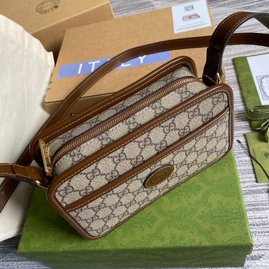 GC658551 shoulder bag black/pvc?brown/pvc