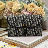 CD BOAmeliaY 27CM BLUE OBLIQUE EMBROIDERY Amelia
