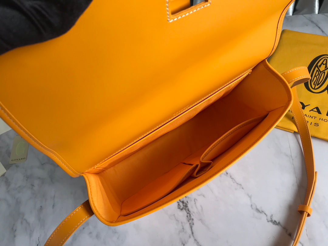 BELVEDERE MM BAG 28CM YELLOW CANVAS Amelia Amelia