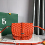 BELVEDERE PM BAG 21CM ORANGE CANVAS Amelia Amelia