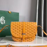 BELVEDERE PM BAG 21CM YELLOW CANVAS Amelia