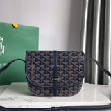 BELVEDERE PM BAG 21CM NAVY BLUE CANVAS Amelia