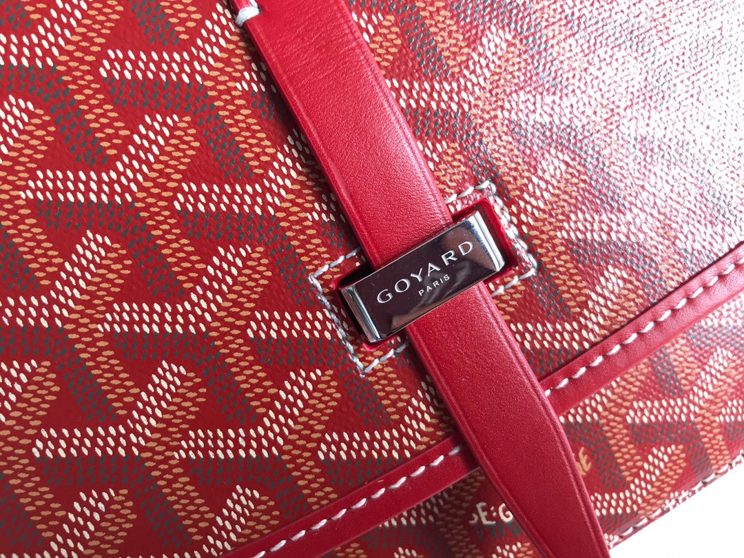 BELVEDERE PM BAG 21CM RED CANVAS Amelia