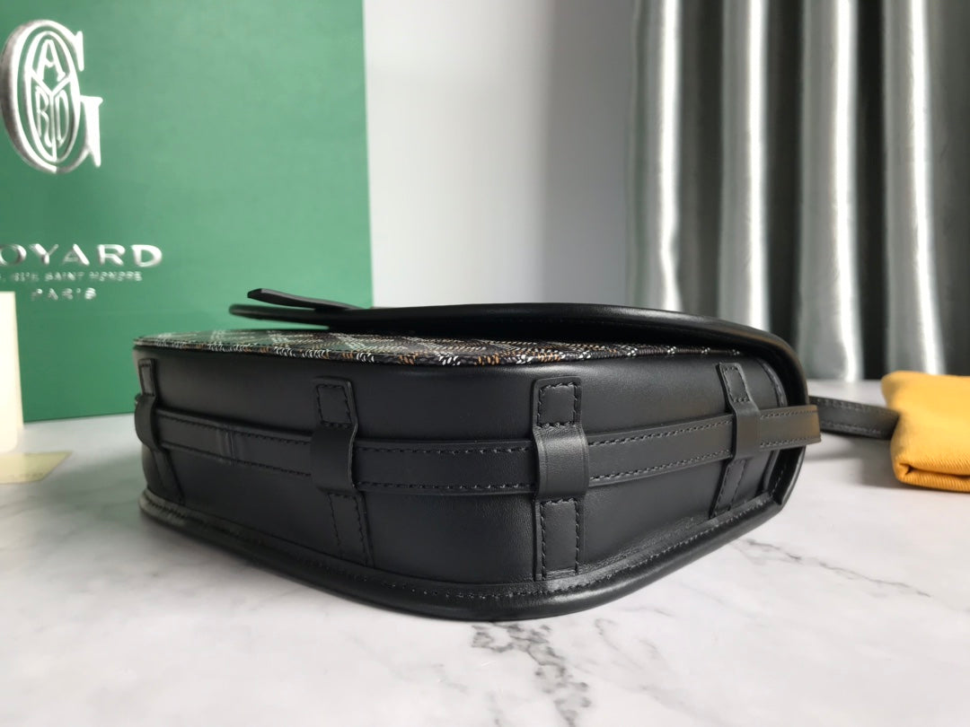 BELVEDERE PM BAG 21CM BLACK CANVAS Amelia