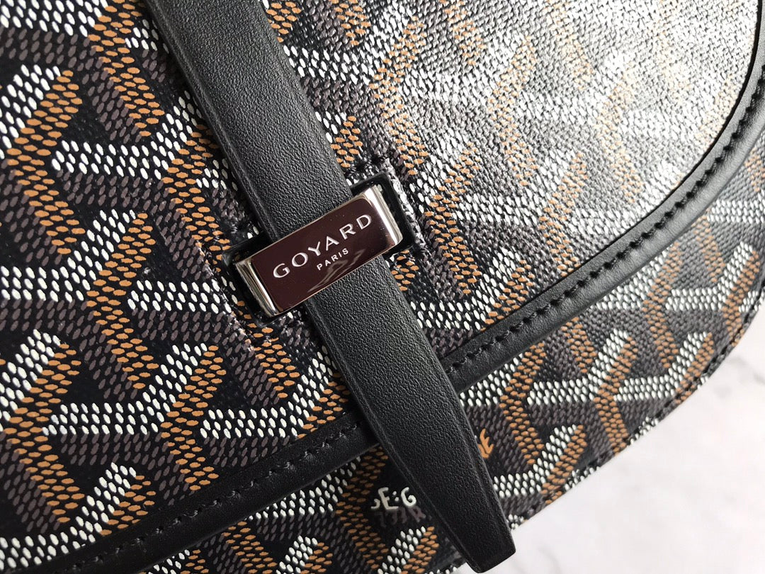 BELVEDERE PM BAG 21CM BLACK CANVAS Amelia