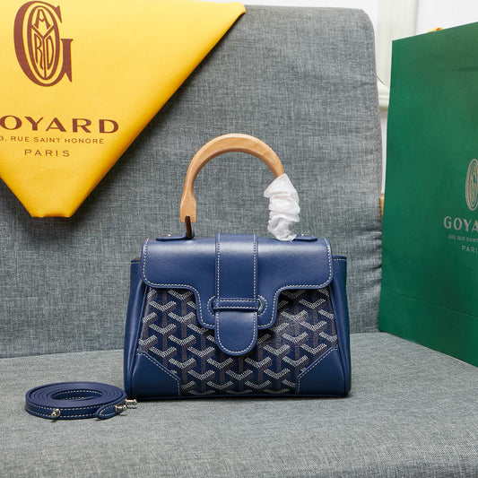 SAIGON SOUPLE MINI BAG DARK BLUE CANVAS Amelia Amelia