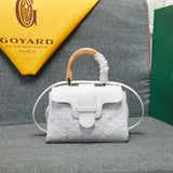 SAIGON SOUPLE MINI BAG WHITE CANVAS Amelia