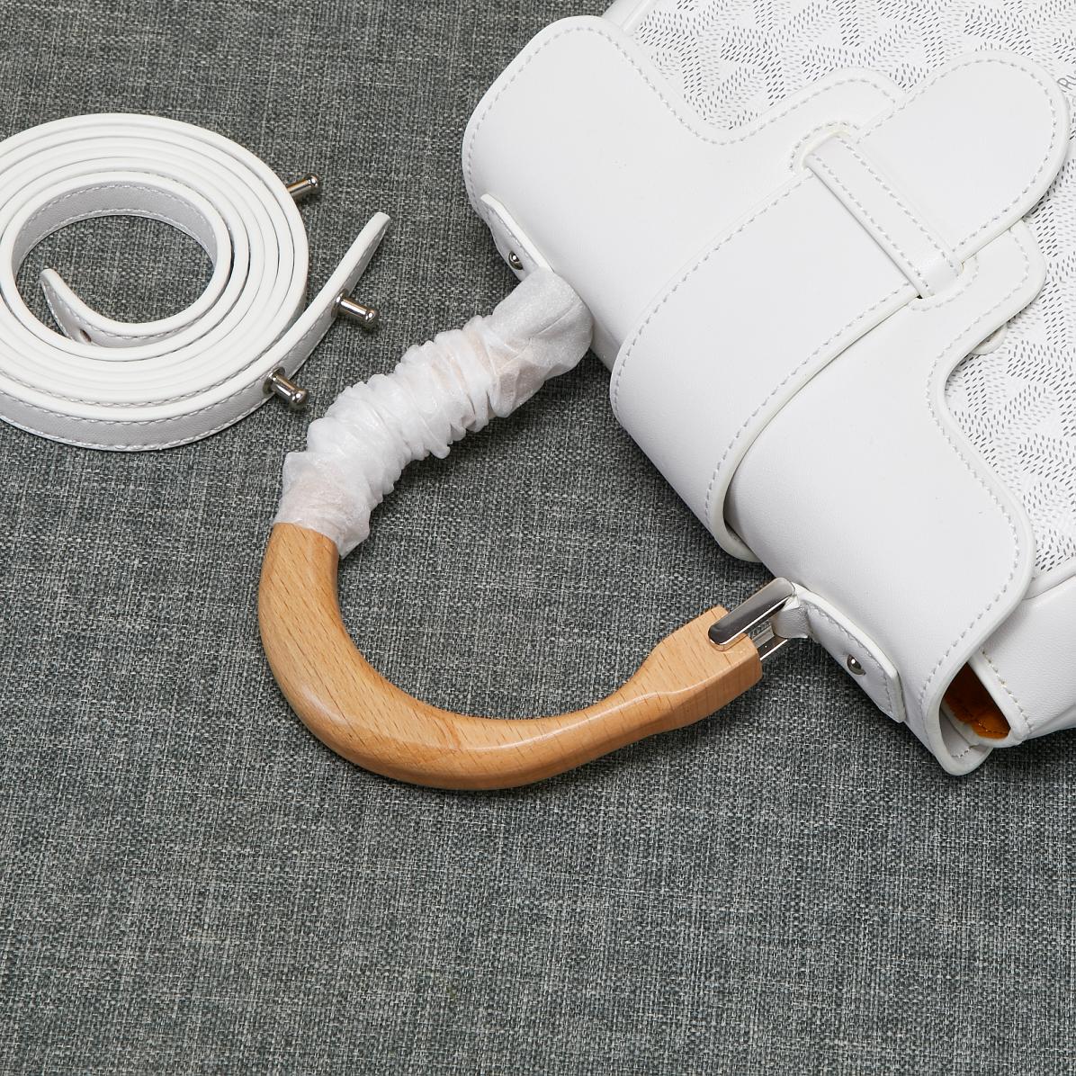 SAIGON SOUPLE MINI BAG WHITE CANVAS Amelia Amelia