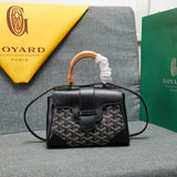 SAIGON SOUPLE MINI BAG BLACK CANVAS Amelia