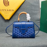 SAIGON SOUPLE MINI BAG BLUE CANVAS Amelia