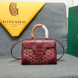 SAIGON SOUPLE MINI BAG BURGUNDY CANVAS Amelia Amelia