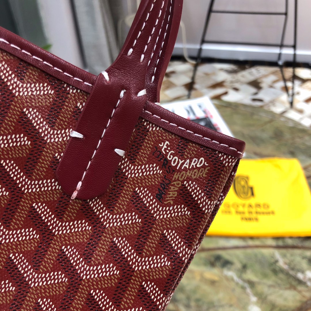 GOYA POITIERS 22X18X24CM BURGUNDY CANVAS Amelia Amelia