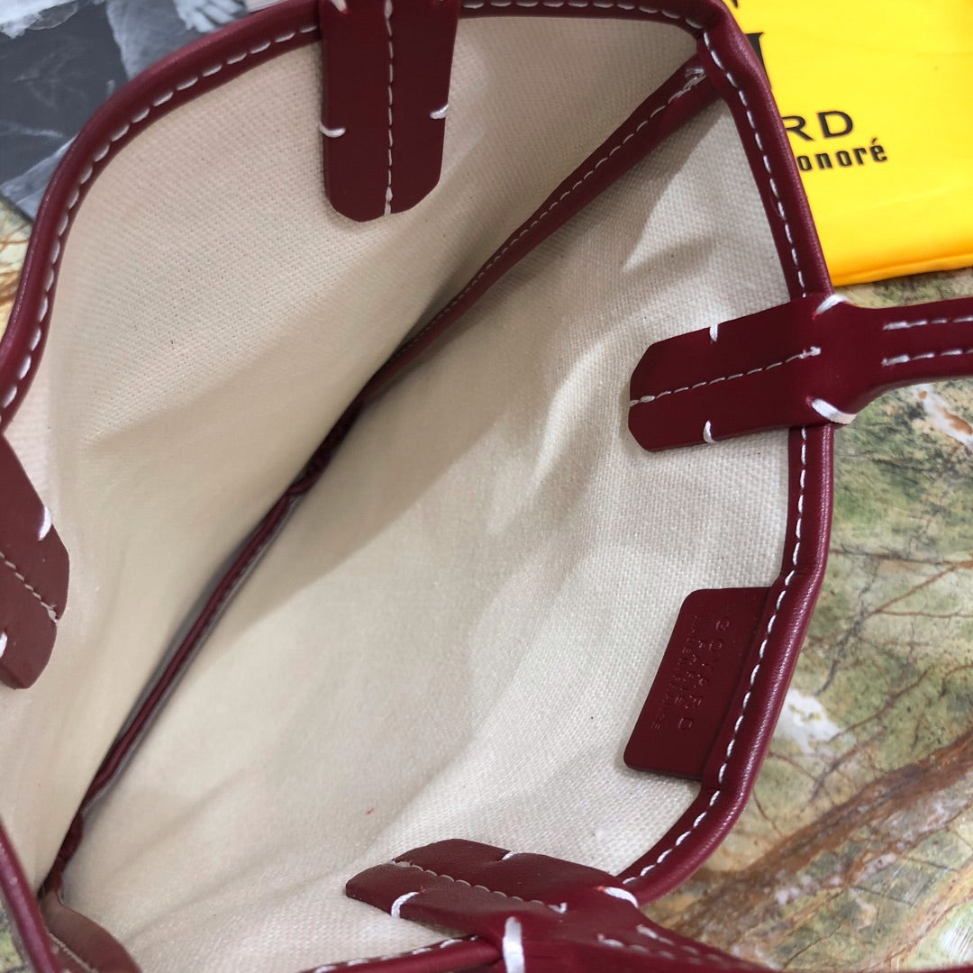 GOYA POITIERS 22X18X24CM BURGUNDY CANVAS Amelia