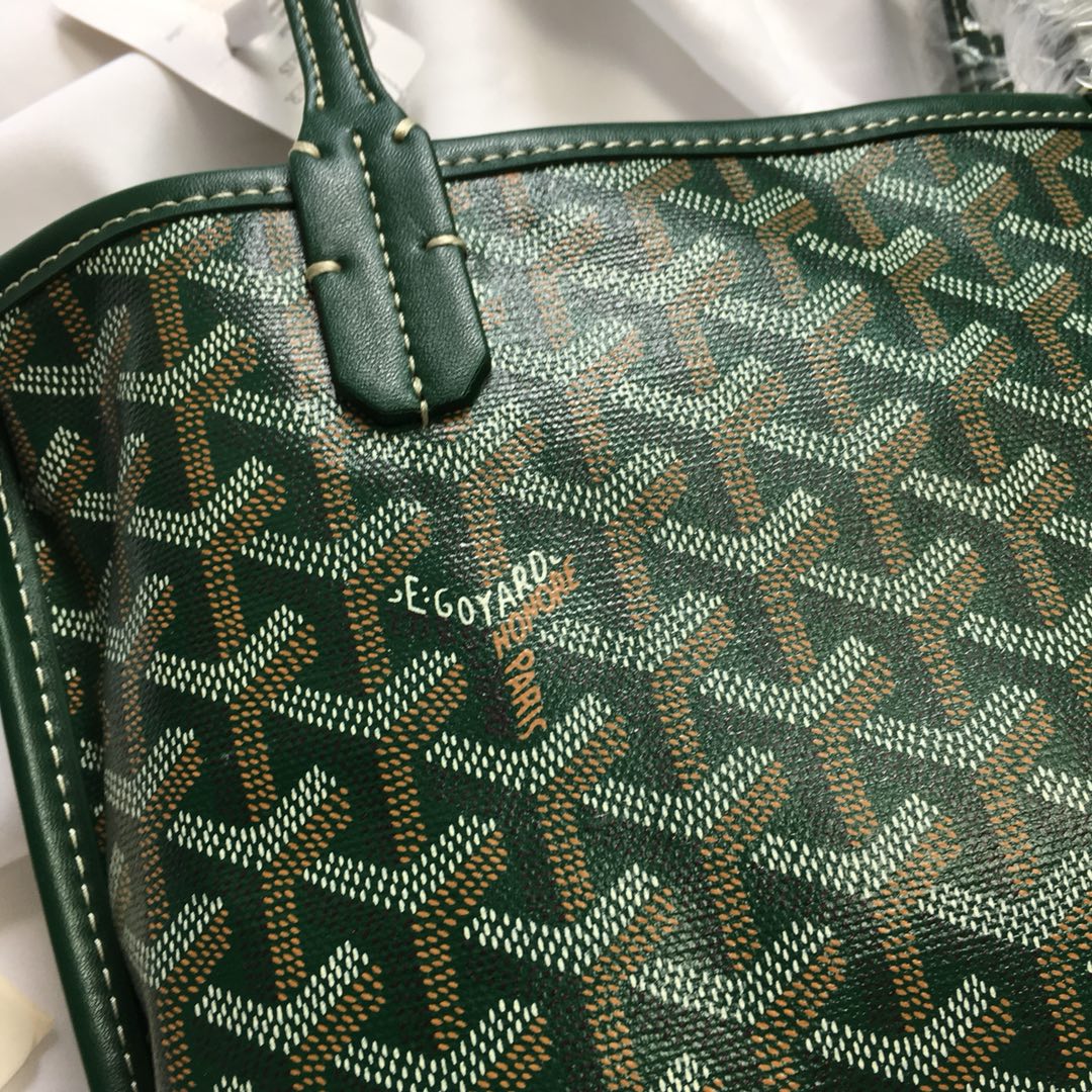 MINI HOBO BOHEME 38CM GREEN CANVAS Amelia
