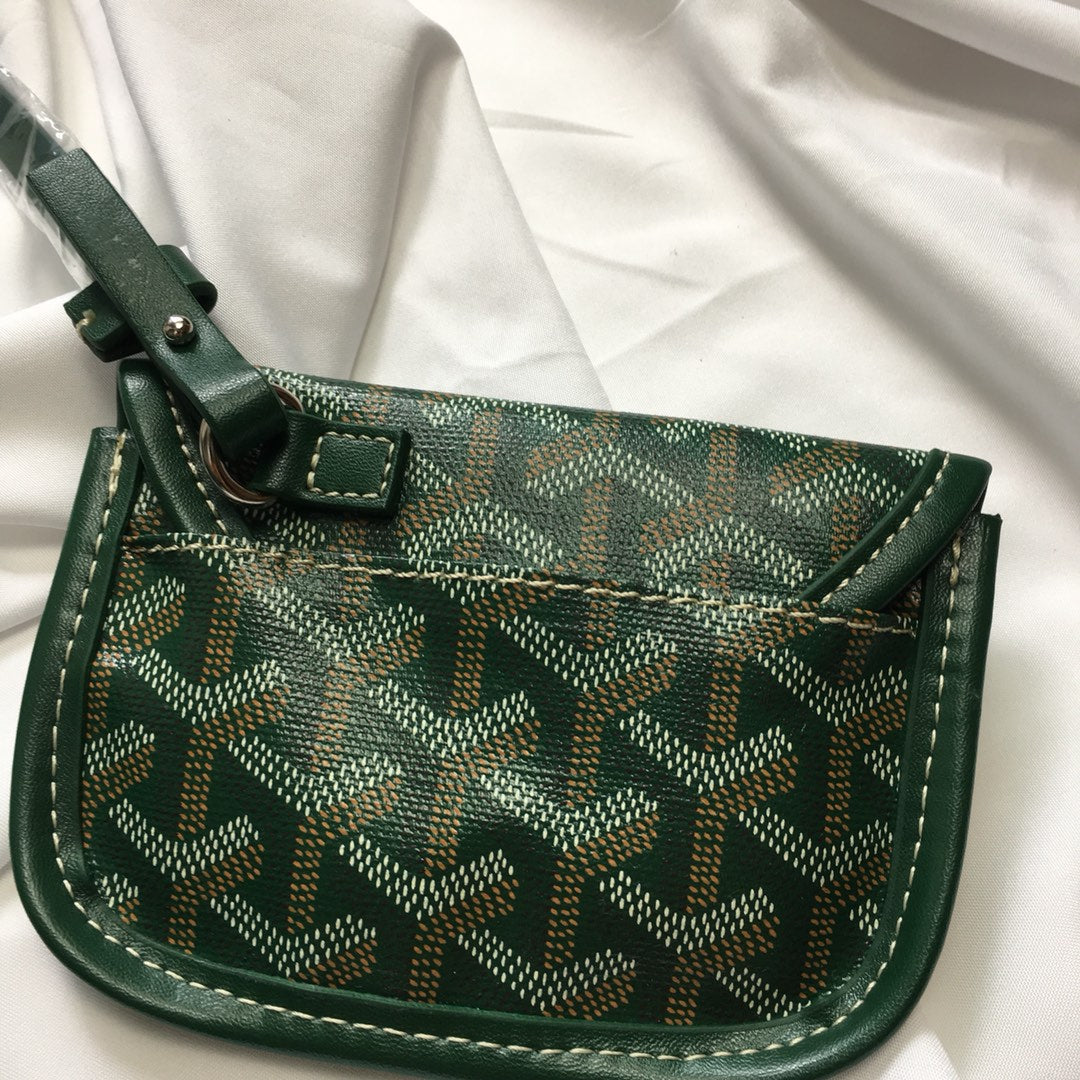 MINI HOBO BOHEME 38CM GREEN CANVAS Amelia Amelia