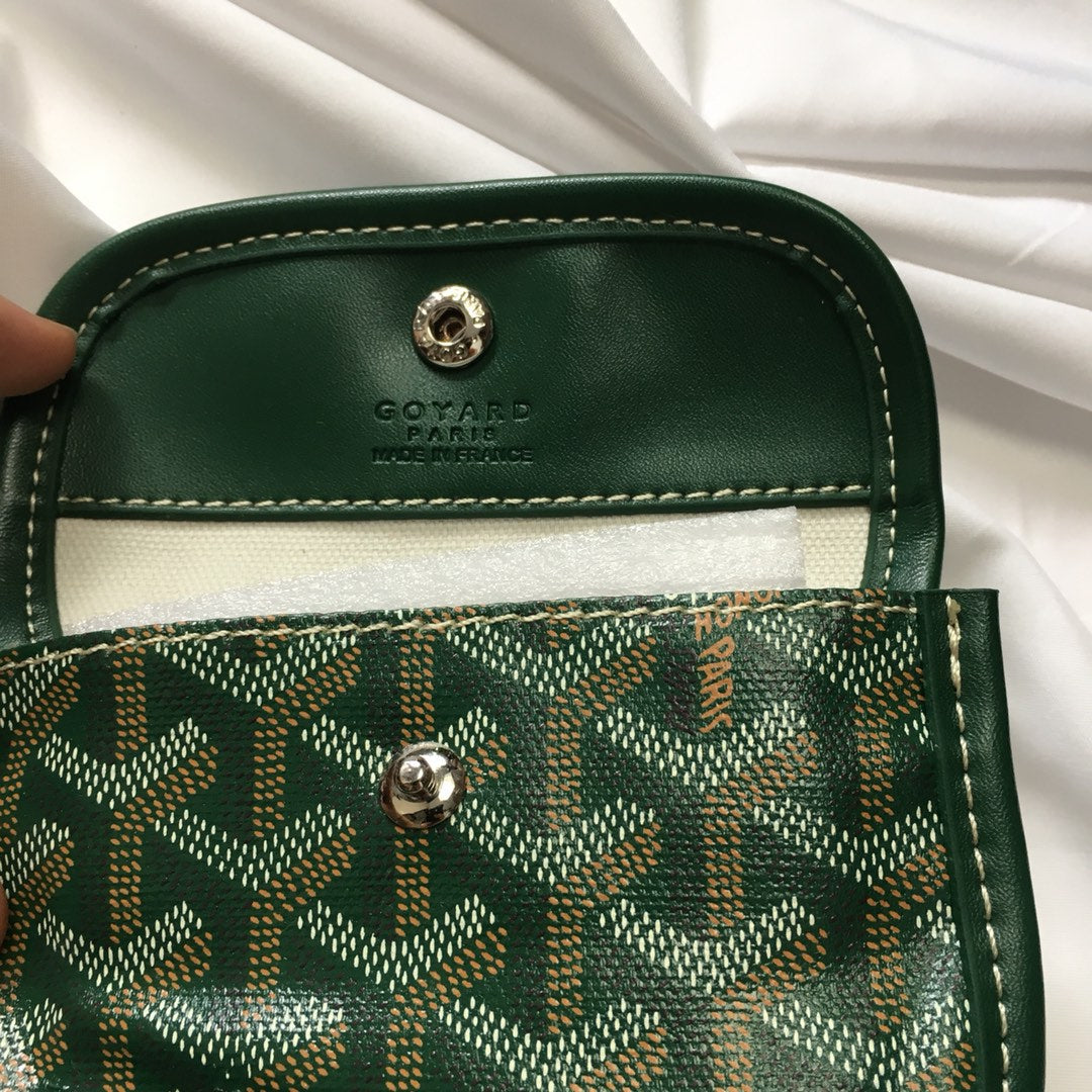 MINI HOBO BOHEME 38CM GREEN CANVAS Amelia