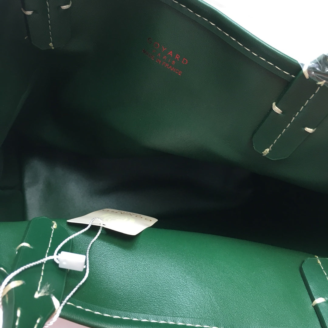 MINI HOBO BOHEME 38CM GREEN CANVAS Amelia Amelia