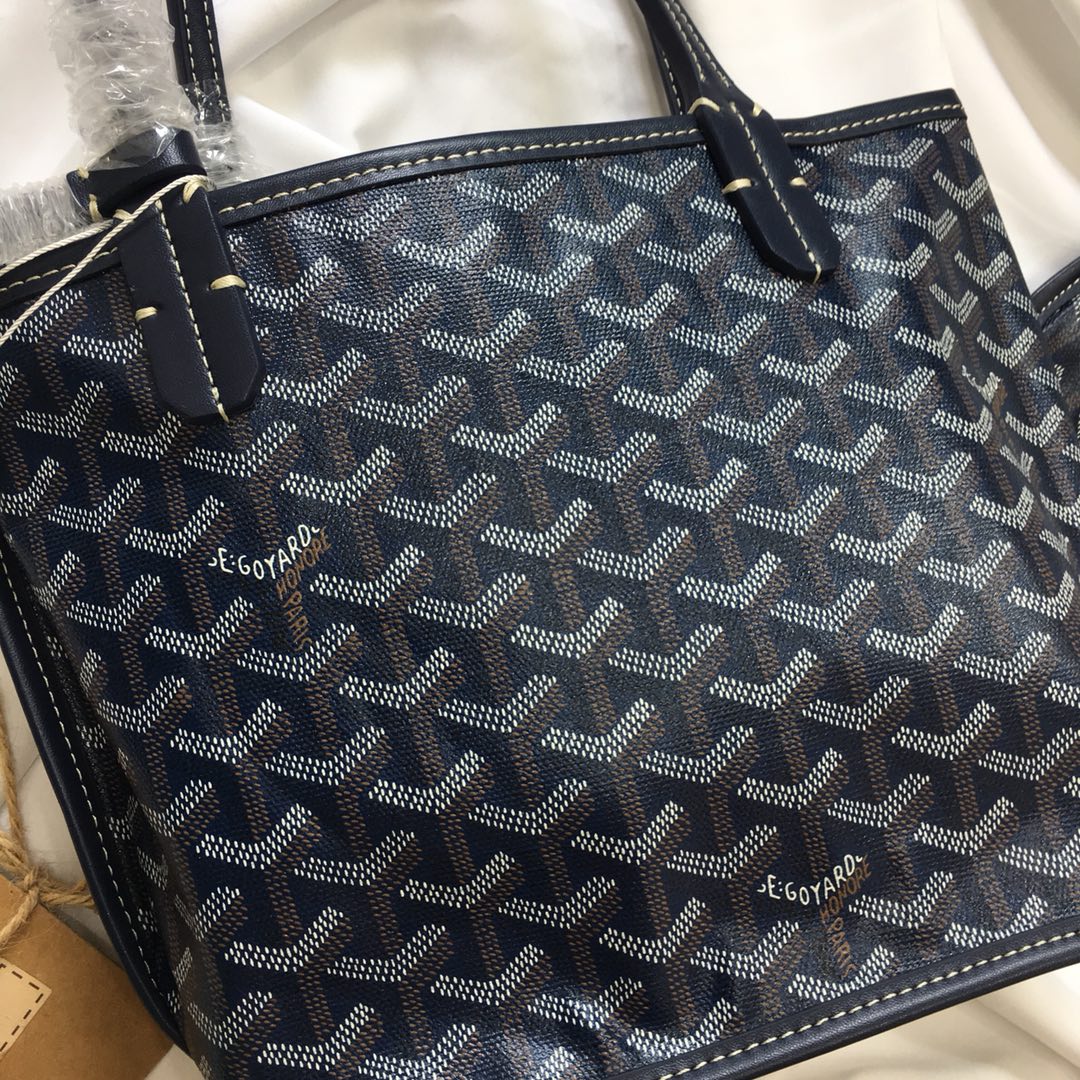 MINI HOBO BOHEME 38CM NAVY BLUE CANVAS Amelia Amelia