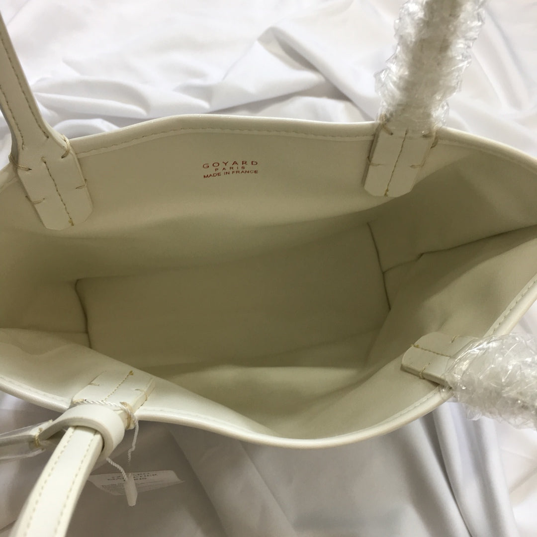 MINI HOBO BOHEME 38CM WHITE CANVAS Amelia Amelia