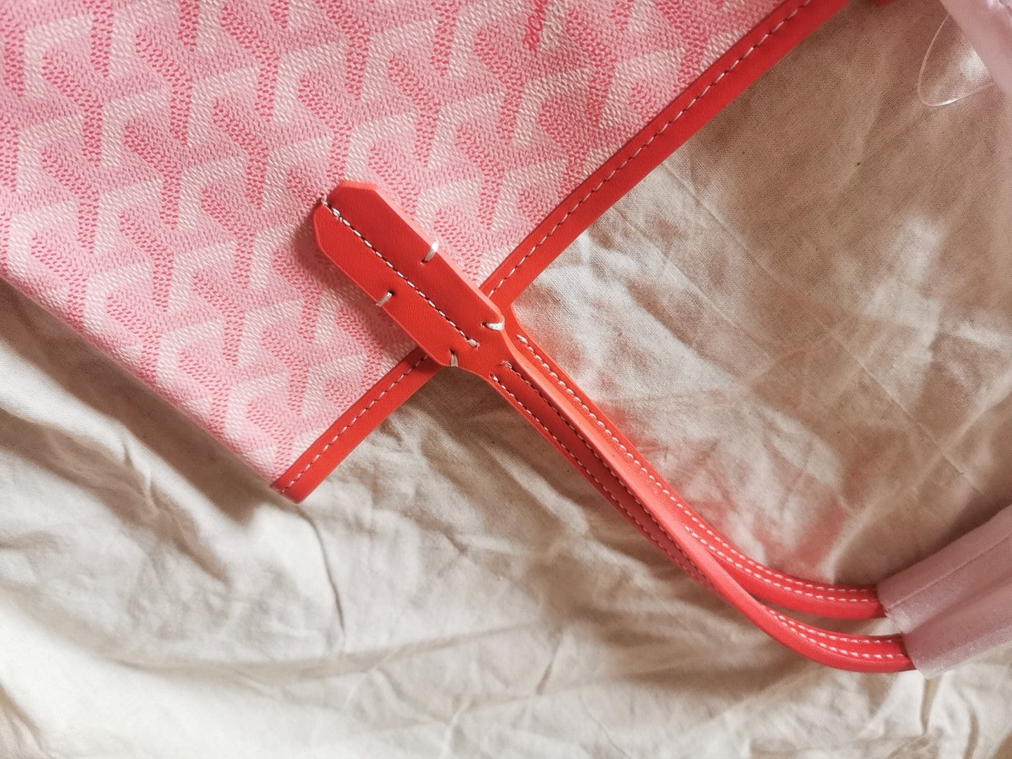 MINI HOBO BOHEME 38CM PINK CANVAS Amelia Amelia