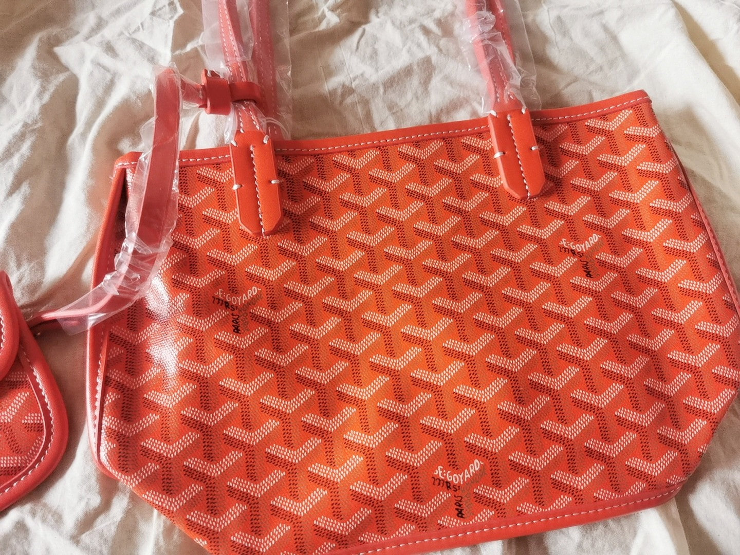 MINI HOBO BOHEME 38CM RED CANVAS Amelia