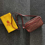 CAP-VERT PM BAG 23X8X14CM BURGUNDY CANVAS Amelia Amelia