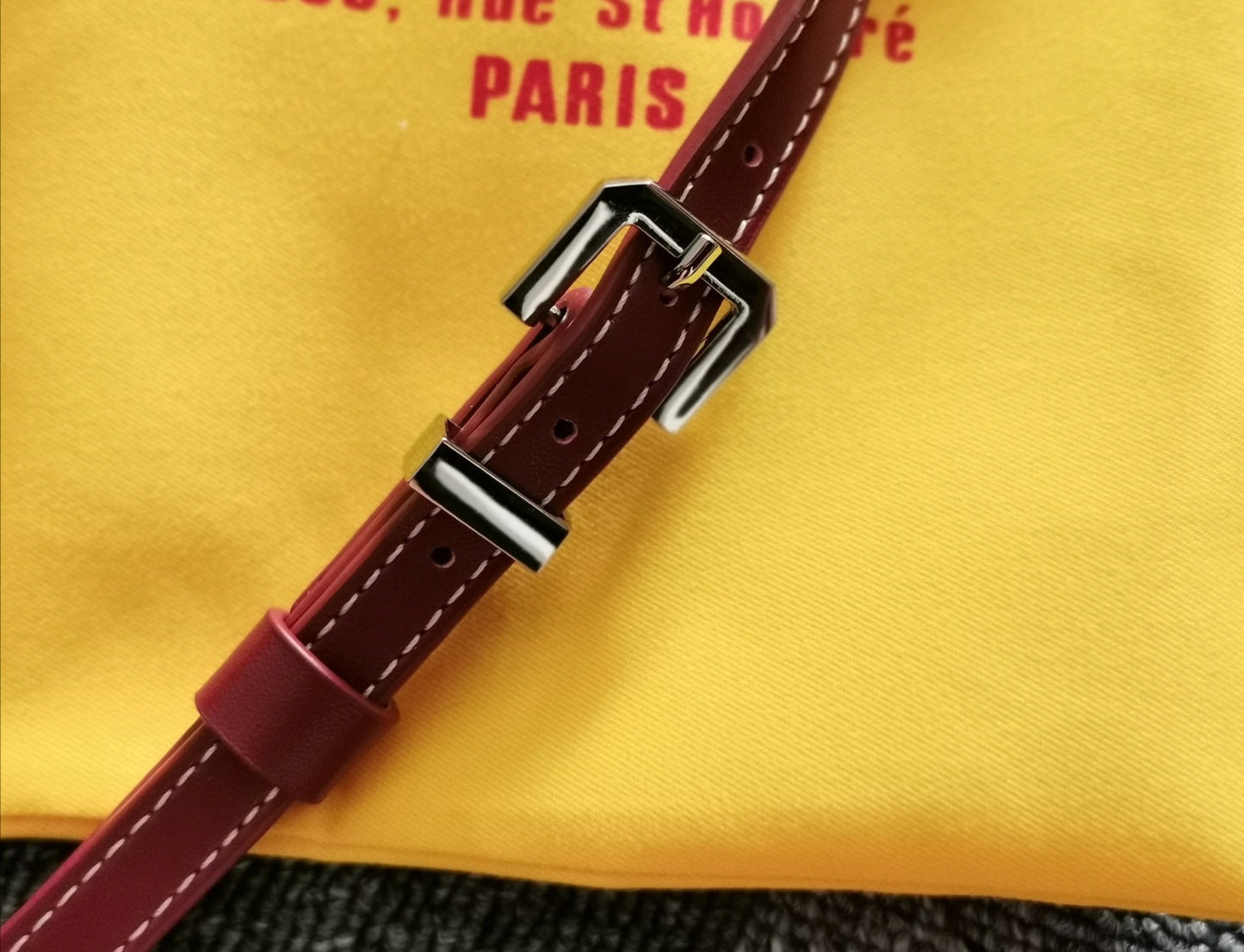 CAP-VERT PM BAG 23X8X14CM BURGUNDY CANVAS Amelia Amelia